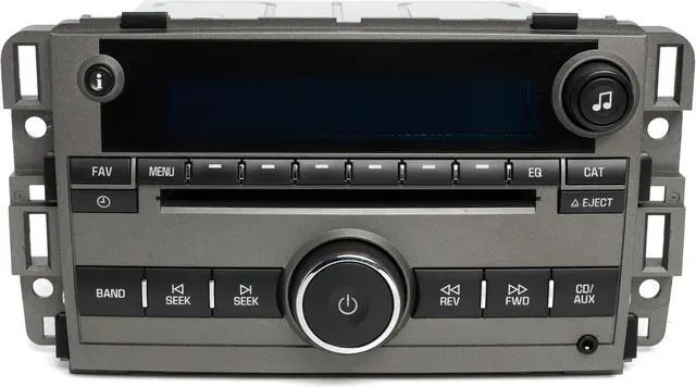 Main image of Chevrolet Captiva Sport 2012 OEM Original Radio AMFM Mp3 CD w Aux Input 22847154
