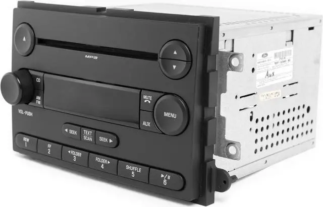 Alt view image 3 of 6 - 07 Ford Fusion Single AM FM CD Player Radio Receiver OEM Original 7E5T-18C869-BE