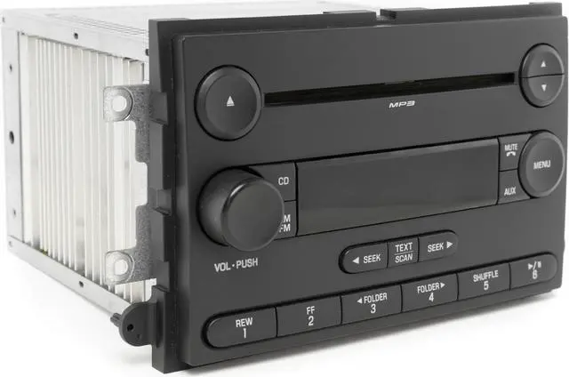 Alt view image 4 of 6 - 07 Ford Fusion Single AM FM CD Player Radio Receiver OEM Original 7E5T-18C869-BE