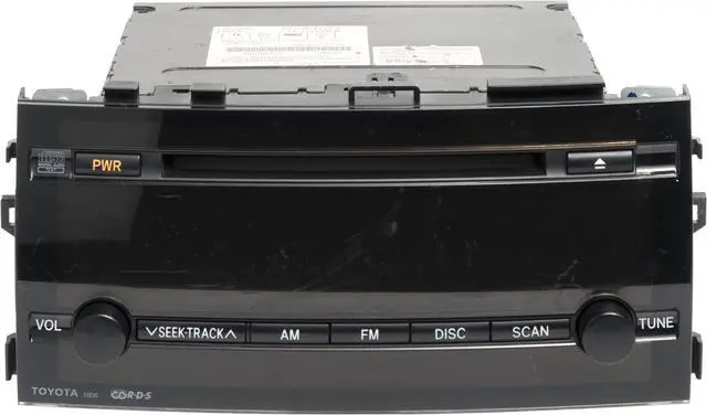 Main image of 2006-09 Toyota Prius AM FM Radio CD Player Part Number 86120-47270 Face ID 51830