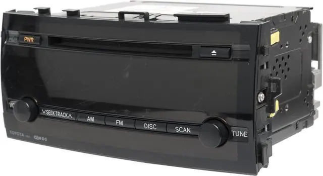 Alt view image 2 of 5 - 2006-09 Toyota Prius AM FM Radio CD Player Part Number 86120-47270 Face ID 51830