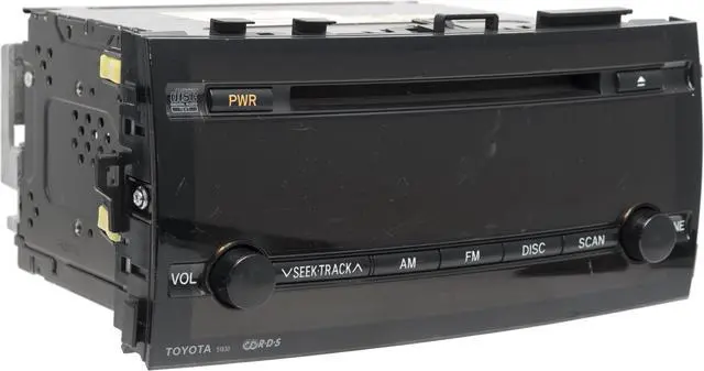 Alt view image 3 of 5 - 2006-09 Toyota Prius AM FM Radio CD Player Part Number 86120-47270 Face ID 51830