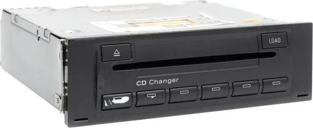 Alt view image 3 of 4 - Audi S4 A4 2002-08 Glovebox-Mounted 6 Disc CD Player Changer Unit 8E0 035 111 D