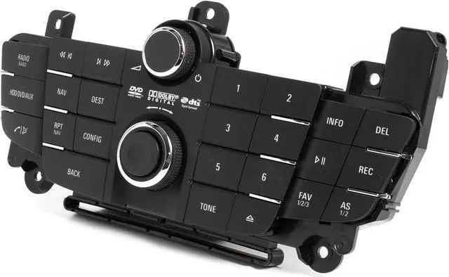 Alt view image 2 of 4 - Buick 2011 Regal Radio Control Panel Part Number 13273262 Option Code UYS