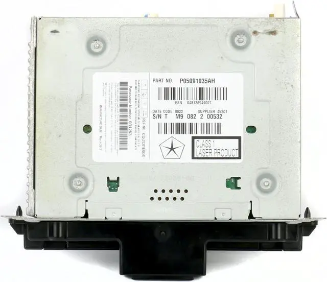 Alt view image 5 of 5 - 2012 2013 2014 Dodge Charger Chrysler 300 AMFM CD DVD Radio Receiver P05091035AH