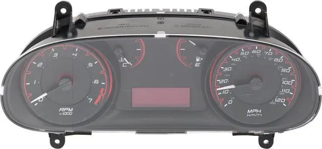 Main image of 2015 Dodge Dart MPH Speedometer Instrument Gauge Cluster Model Number 68242886AC