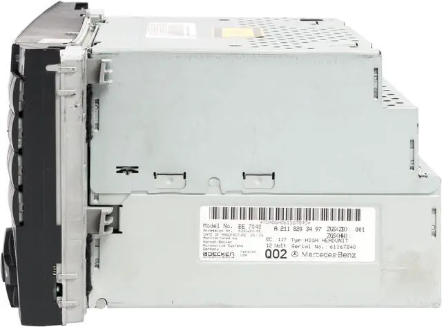 Alt view image 5 of 5 - Mercedes-Benz CLS-Class 2007-2008 Radio AM FM Single Disc CD Player 2118203497