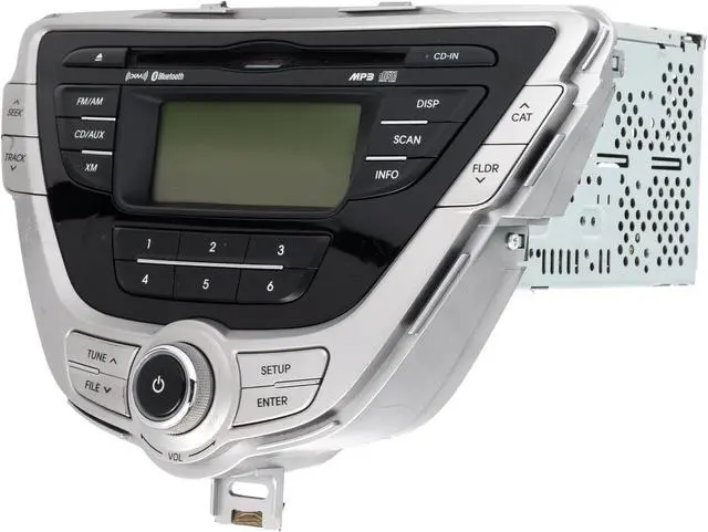 Alt view image 2 of 5 - 2011-2013 Hyundai Elantra AM FM SAT Radio MP3 CD Player Bluetooth 96170-3X161BLH