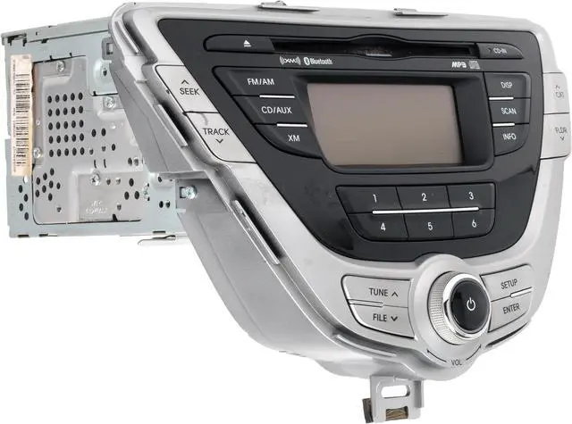 Alt view image 3 of 5 - 2011-2013 Hyundai Elantra AM FM SAT Radio MP3 CD Player Bluetooth 96170-3X161BLH
