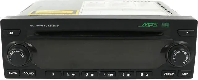 Alt view image 2 of 7 - Chevrolet 2004-2011 Suzuki Pontiac Radio AM FM mp3 Single CD 96 408 394 UN0 UPK