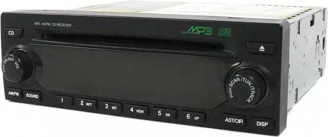 Alt view image 4 of 7 - Chevrolet 2004-2011 Suzuki Pontiac Radio AM FM mp3 Single CD 96 408 394 UN0 UPK