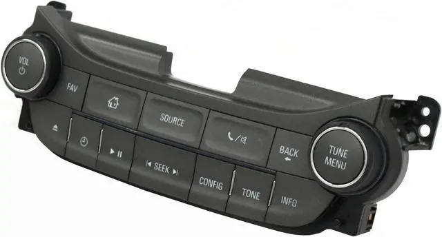 Alt view image 3 of 6 - 2013 Chevrolet Malibu OEM Original Radio Audio Controls 22881000 Option UFU