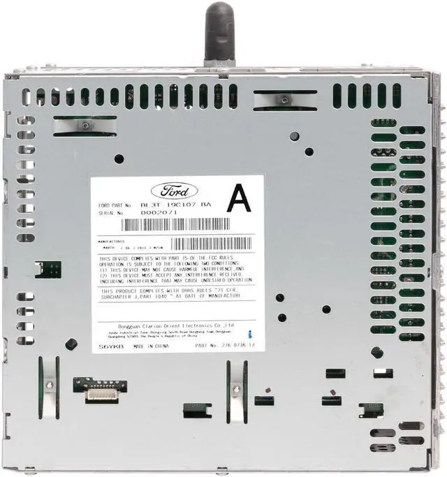 Alt view image 5 of 5 - Ford F-150 Truck 2011 Radio AM FM MP3 CD Player Number BL3T-19C107-BA
