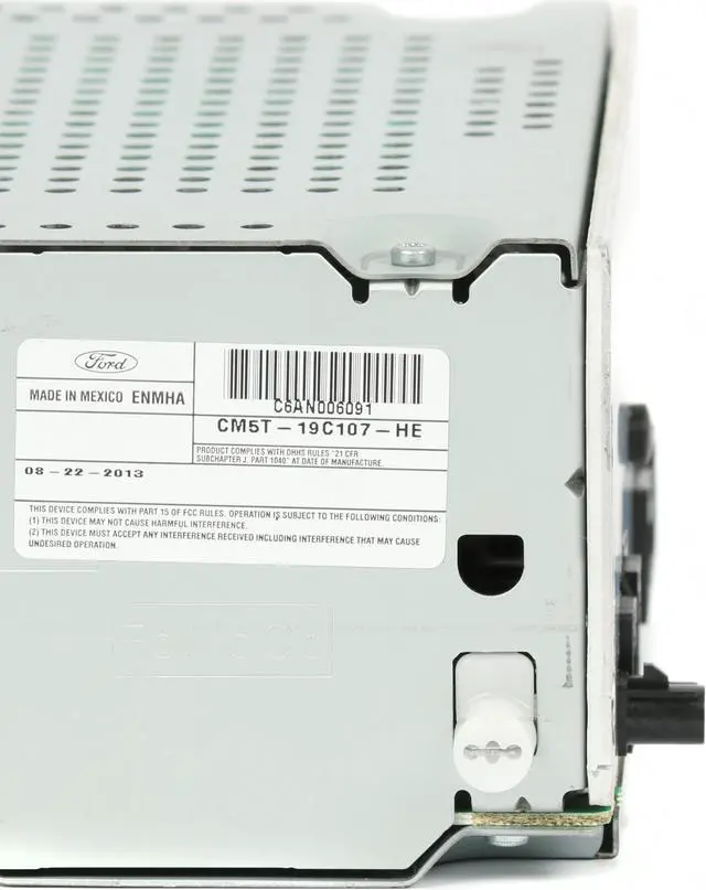 Alt view image 6 of 6 - Ford Focus 2012-2014 Radio AM FM mp3 Single Disc CD Receiver Part CM5T-19C107-HE