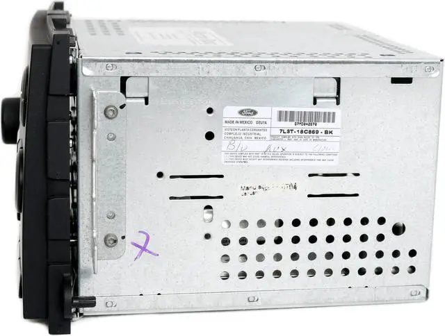 Alt view image 4 of 6 - Ford 2007-2008 F-150 Truck AM FM mp3 CD Player Radio w Aux Input 7L3T-18C869-BK