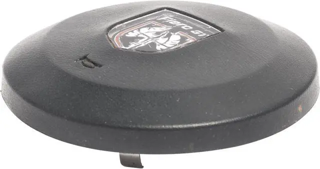 Alt view image 3 of 4 - 1985-1988 Pontiac Fiero GT OEM Center Horn Button Cap for 3 Spoke Steering Wheel