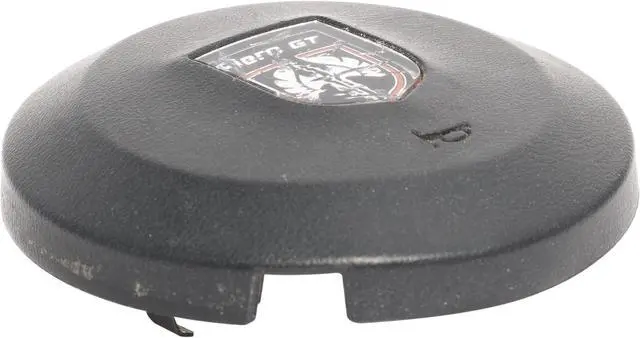 Alt view image 4 of 4 - 1985-1988 Pontiac Fiero GT OEM Center Horn Button Cap for 3 Spoke Steering Wheel