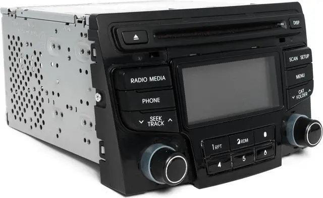 Alt view image 4 of 6 - Hyundai Sonata 2012-2015 Radio AM FM mp3 Single Disc CD w XM 96180-3Q6004X