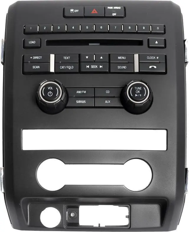 Main image of 2012-14 Ford F-150 Truck Radio Control Panel Bezel CL3T-18A802-HA