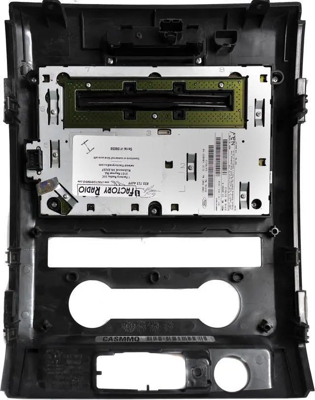Alt view image 4 of 4 - 2012-14 Ford F-150 Truck Radio Control Panel Bezel CL3T-18A802-HA