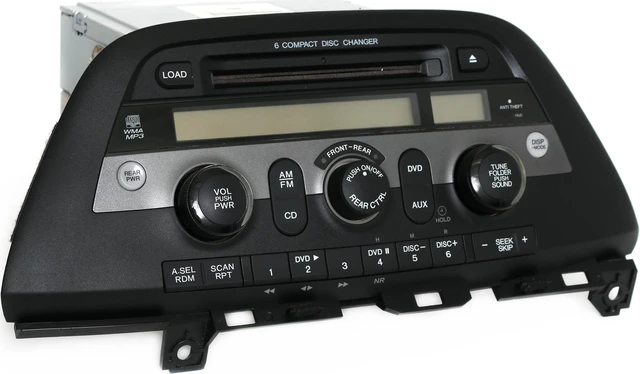 Alt view image 2 of 6 - 2008 - 2010 Honda Odyssey AM FM Radio 6 Disc mp3 CD 39100-SHJ-X320 1XUC