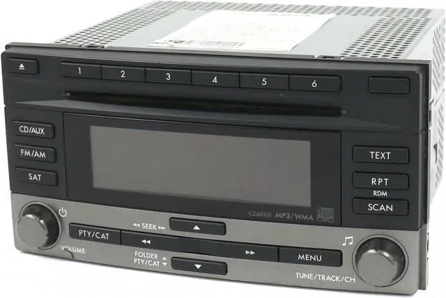Alt view image 4 of 7 - 2008-2011 Subaru Impreza AM FM Radio mp3 CD XM Capability 86201FG600 CZ601U1