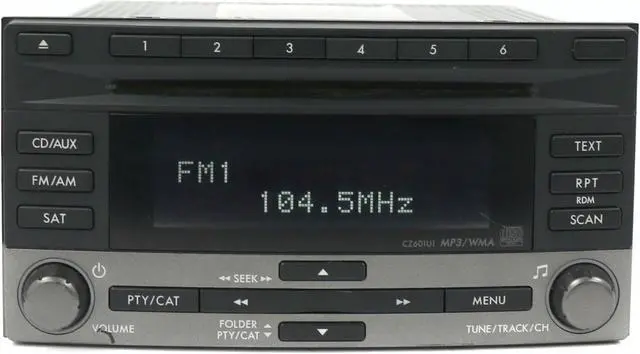 Main image of 2008-2011 Subaru Impreza AM FM Radio mp3 CD XM Capability 86201FG600 CZ601U1