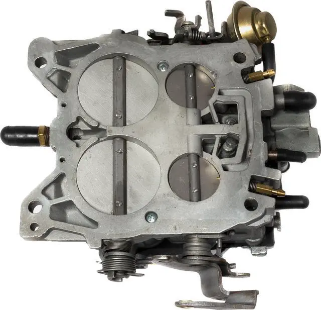 Alt view image 3 of 4 - Reman Rochester Quadrajet R4-4MV 4 Barrel Carburetor fits '77 GM Trucks 17057213