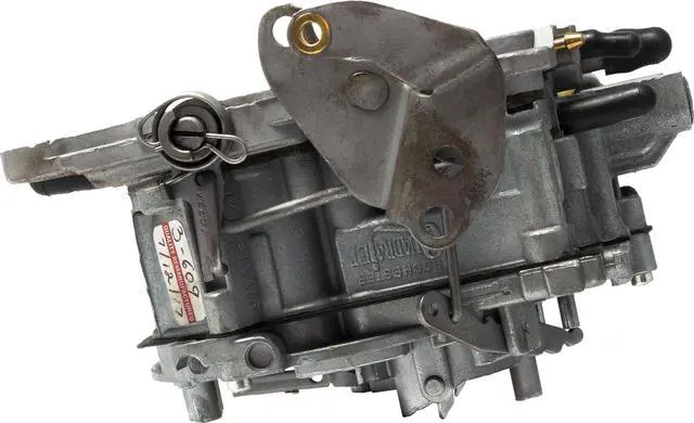 Alt view image 4 of 4 - Reman Rochester Quadrajet R4-4MV 4 Barrel Carburetor fits '77 GM Trucks 17057213