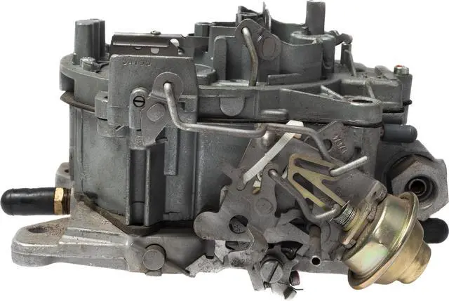 Alt view image 2 of 4 - Reman Rochester Quadrajet R4-4MV 4 Barrel Carburetor fits '77 GM Trucks 17057213