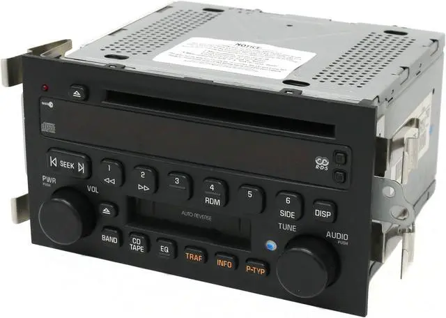 Alt view image 2 of 5 - 2002-2003 Oldsmobile Aurora Radio AM FM Cassette CD Player w Bluetooth 25734856