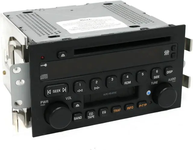 Alt view image 3 of 5 - 2002-2003 Oldsmobile Aurora Radio AM FM Cassette CD Player w Bluetooth 25734856