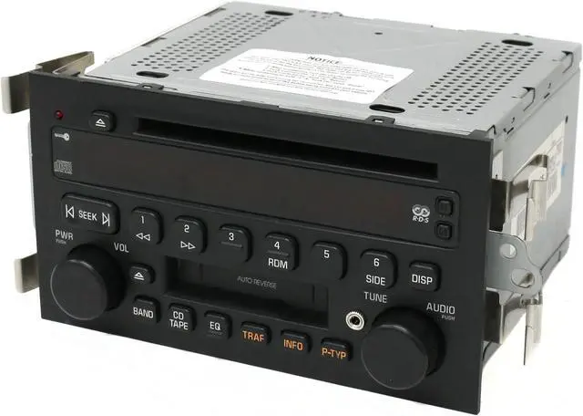 Alt view image 3 of 6 - 2002-2003 Oldsmobile Aurora Radio AM FM Cassette CD player Part Number 25734856