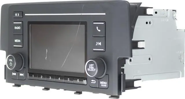 Alt view image 3 of 5 - 2017-18 Honda Civic AMFM Radio Receiver Mp3 Player Part Number 39100-TGG-A520-M1