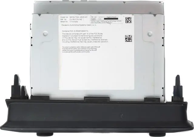 Alt view image 5 of 5 - 2017-18 Honda Civic AMFM Radio Receiver Mp3 Player Part Number 39100-TGG-A520-M1