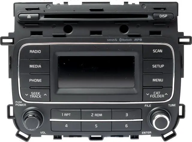 Main image of 2014-2016 Kia Forte AM FM SAT Radio CD MP3 Player Bluetooth Part ID 96170A7771WK