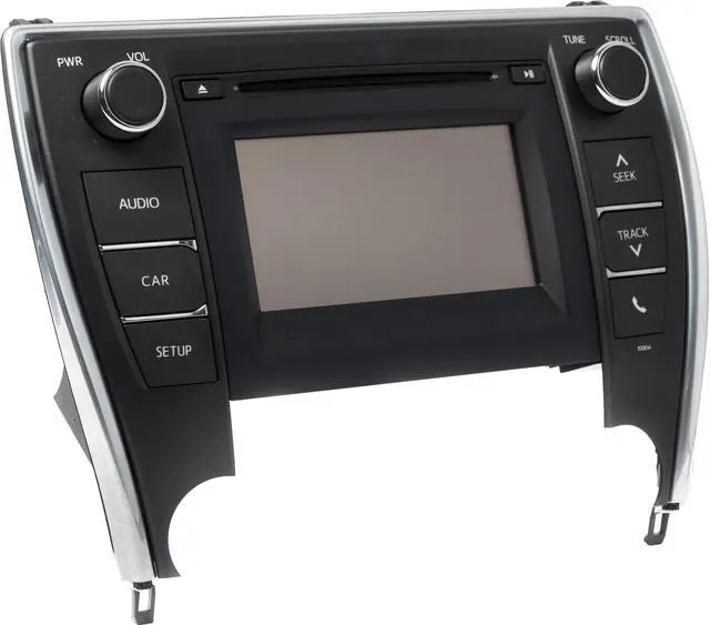 Alt view image 2 of 5 - 2016-17 Toyota Camry AM FM Radio w Display CD player 86140-06670 Face ID 100614