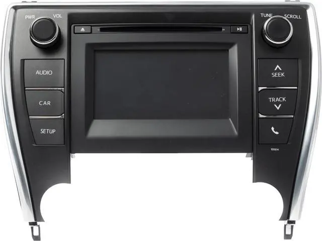 Main image of 2016-17 Toyota Camry AM FM Radio w Display CD player 86140-06670 Face ID 100614