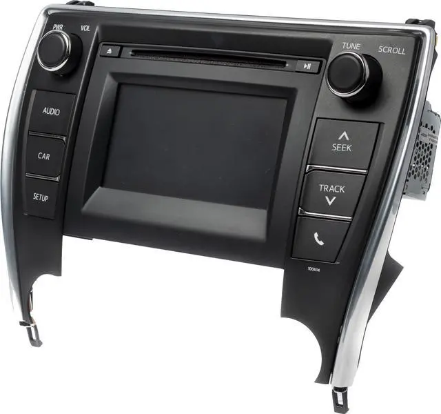 Alt view image 3 of 5 - 2016-17 Toyota Camry AM FM Radio w Display CD player 86140-06670 Face ID 100614