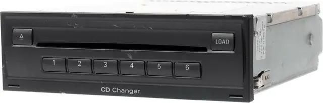 Alt view image 2 of 5 - 2010-2011 Audi A6 S6 Remote 6 Disc CD Changer Receiver Model Number 4F0035110A