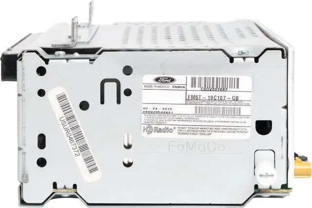 Alt view image 5 of 5 - 2015 Ford Focus Receiver AM FM Mp3 Single Disc CD Player Radio FM5T-19C107-GB