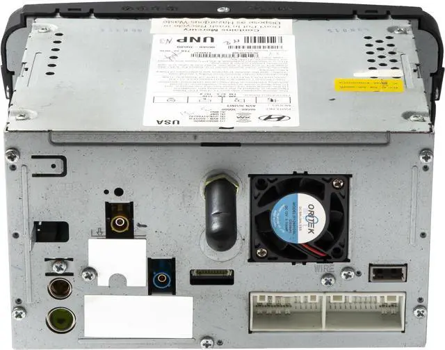 Alt view image 4 of 5 - 2011 Hyundai Sonata AM FM SAT Radio CD MP3 Player Bluetooth GPS Navi 96560-3Q500