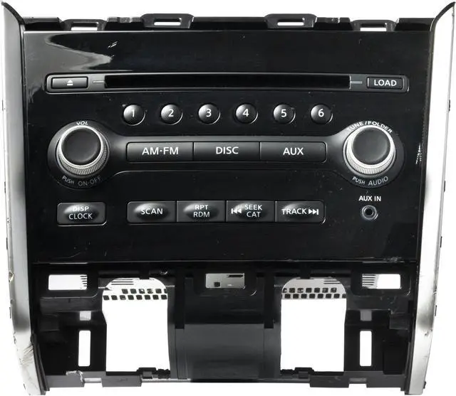 Main image of 2013-2016 Nissan Pathfinder AMFM Radio 6 Disc CD MP3 Player Aux Input 281853KA1A