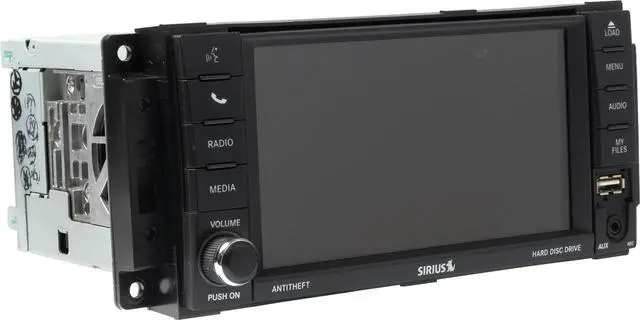 Alt view image 3 of 5 - 2012-2020 Dodge Caravan AM FM SAT Radio CD DVD MP3 Player P68245857AB Option RBZ