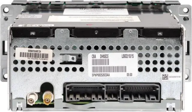 Alt view image 4 of 5 - 2015-2017 Jeep Wrangler AM FM Radio Single Disc CD MP3 Player P68252823AA RES