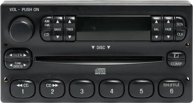 Main image of 2001-05 Ford Ranger Escape Mazda B Series AM FM Radio w CD Player 4L2T-18C815-DA