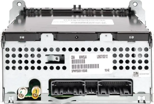 Alt view image 4 of 5 - 2013 Jeep Grand Cherokee AM FM CD Radio Face Code RES OEM Single P05091165AB