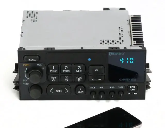 Main image of 1995-2005 GMC Chevy Chevrolet Truck Van AM FM Radio with Bluetooth Music