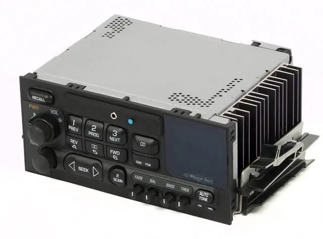 Alt view image 2 of 5 - 1995-05 Chevy GMC Truck Van Radio AM FM Auxiliary Aux Input Bluetooth Music