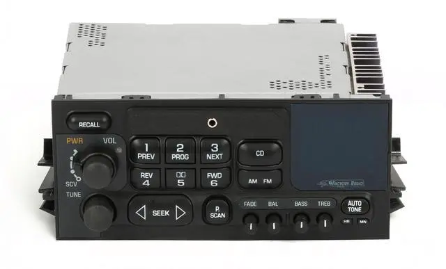 Main image of 1995-2005 GMC Chevy Chevrolet Truck Van AM FM Radio with Auxiliary 3.5mm Input